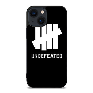 UNDEFEATED BLACK LOGO iPhone 14 Plus Case Cover
