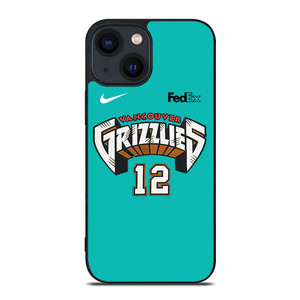 VANCOUVER GRIZZLIES JERSEY iPhone 14 Plus Case Cover