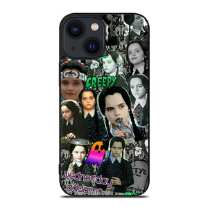 WEDNESDAY ADDAMS COLLAGE iPhone 14 Plus Case Cover