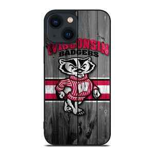 WISCONSIN BADGERS LOGO iPhone 14 Plus Case Cover WISCONSIN BADGERS LOGO iPhone 14 Plus Case Cover