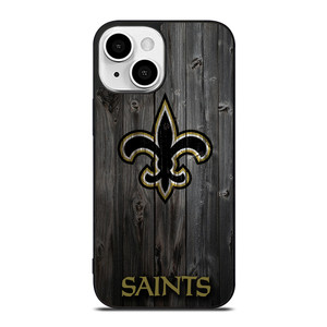 NEW ORLEANS SAINTS WOODEN iPhone 13 Mini Case Cover NEW ORLEANS SAINTS WOODEN iPhone 13 Mini Case Cover