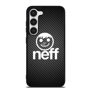 NEFF HEADWEAR LOGO CARBON Samsung Galaxy S23 Case Cover NEFF HEADWEAR LOGO CARBON Samsung Galaxy S23 Case Cover