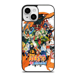 NARUTO ALL CHARACTERS ANIME 3 iPhone 13 Mini Case Cover