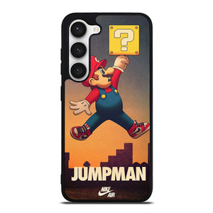 AIR JORDAN X MARIO BROS Samsung Galaxy S23 Case Cover