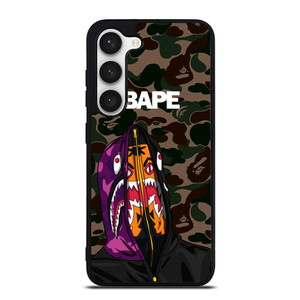BAPE CAMO SHARK 2 Samsung Galaxy S23 Case Cover BAPE CAMO SHARK 2 Samsung Galaxy S23 Case Cover
