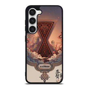 BLACK WIDOW LOGO ETERNAL Samsung Galaxy S23 Case Cover