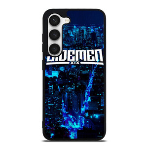 BLUE & WHITE SIDEMEN Samsung Galaxy S23 Case Cover BLUE & WHITE SIDEMEN Samsung Galaxy S23 Case Cover
