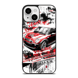 MINI COOPER RACING iPhone 13 Mini Case Cover MINI COOPER RACING iPhone 13 Mini Case Cover