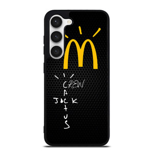 CACTUS JACK TRAVIS SCOTT MCDONALD'S METAL LOGO Samsung Galaxy S23 Case Cover CACTUS JACK TRAVIS SCOTT MCDONALD'S METAL LOGO Samsung Galaxy S23 Case Cover