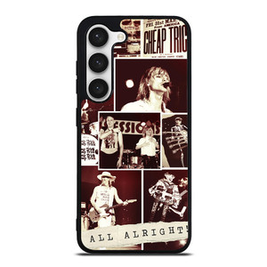 CHEAP TRICK BAND COLLAGE Samsung Galaxy S23 Case Cover CHEAP TRICK BAND COLLAGE Samsung Galaxy S23 Case Cover