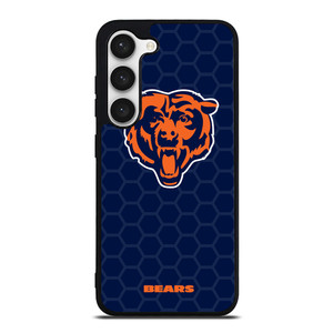 CHICAGO BEARS HEXAGON LOGO Samsung Galaxy S23 Case Cover CHICAGO BEARS HEXAGON LOGO Samsung Galaxy S23 Case Cover