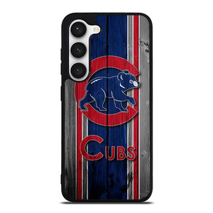 CHICAGO CUBS WOODEN LOGO Samsung Galaxy S23 Case Cover