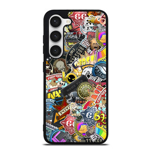 CSGO STICKER BOMB Samsung Galaxy S23 Case Cover CSGO STICKER BOMB Samsung Galaxy S23 Case Cover