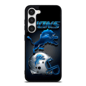 DETROIT LIONS METAL Samsung Galaxy S23 Case Cover