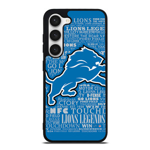 DETROIT LIONS QUOTE Samsung Galaxy S23 Case Cover