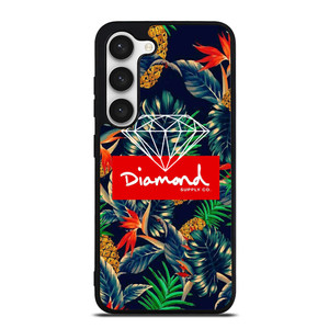 DIAMOND SUPPLY CO FLORAL LOGO Samsung Galaxy S23 Case Cover DIAMOND SUPPLY CO FLORAL LOGO Samsung Galaxy S23 Case Cover