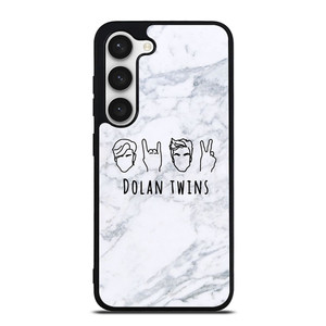 DOLAN TWINS MARBLE LOGO Samsung Galaxy S23 Case Cover DOLAN TWINS MARBLE LOGO Samsung Galaxy S23 Case Cover