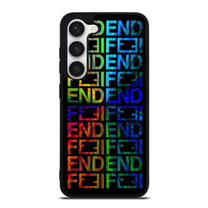 FENDI COLORED Samsung Galaxy S23 Case Cover