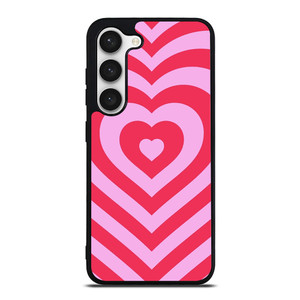 HEARTS PINK Samsung Galaxy S23 Case Cover