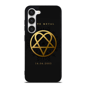 HIM BAND GOLD LOGO Samsung Galaxy S23 Case Cover
