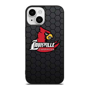 LOUISVILLE CARDINALS LOGO HEXAGON iPhone 13 Mini Case Cover