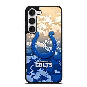 INDIANAPOLIS COLTS CAMO LOGO Samsung Galaxy S23 Case Cover INDIANAPOLIS COLTS CAMO LOGO Samsung Galaxy S23 Case Cover