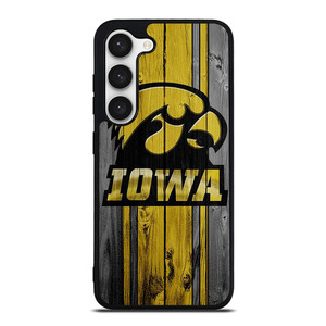 IOWA HAWKEYES WOODEN Samsung Galaxy S23 Case Cover IOWA HAWKEYES WOODEN Samsung Galaxy S23 Case Cover