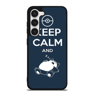 KEEP CALM SNORLAX Samsung Galaxy S23 Case Cover KEEP CALM SNORLAX Samsung Galaxy S23 Case Cover