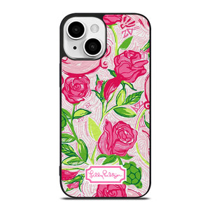 LILLY PULITZER PINK FLOWERS iPhone 13 Mini Case Cover