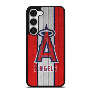 LOS ANGELES ANGELS WOODEN LOGO Samsung Galaxy S23 Case Cover LOS ANGELES ANGELS WOODEN LOGO Samsung Galaxy S23 Case Cover