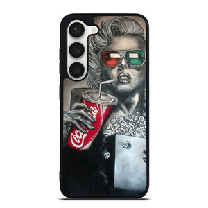 MARILYN MONROE COLA Samsung Galaxy S23 Case Cover MARILYN MONROE COLA Samsung Galaxy S23 Case Cover
