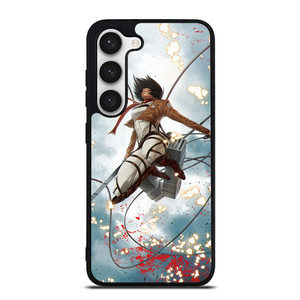 MIKASA ACKERMAN ATTACK ON TITAN Samsung Galaxy S23 Case Cover MIKASA ACKERMAN ATTACK ON TITAN Samsung Galaxy S23 Case Cover