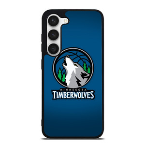 MINNESOTA TIMBERWOLVES LOGO BASKETBALL Samsung Galaxy S23 Case Cover