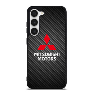 MITSUBISHI MOTORS CARBON LOGO Samsung Galaxy S23 Case Cover