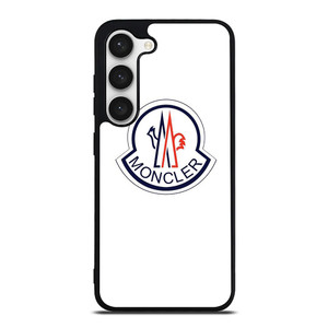 MONCLER LOGO WHITE Samsung Galaxy S23 Case Cover