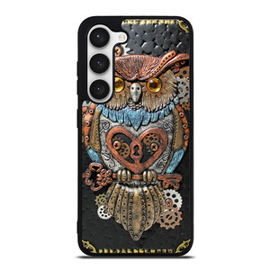 OWL STEAMPUNK BOOK Samsung Galaxy S23 Case Cover OWL STEAMPUNK BOOK Samsung Galaxy S23 Case Cover