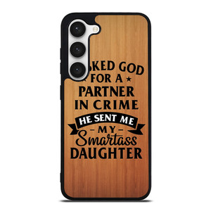 PARTNER IN CRIME DAUGHTER Samsung Galaxy S23 Case Cover PARTNER IN CRIME DAUGHTER Samsung Galaxy S23 Case Cover