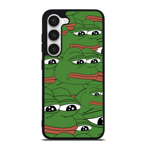 PEPE THE SMUG FROG PATTERN Samsung Galaxy S23 Case Cover