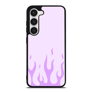 PURPLE FLAME Samsung Galaxy S23 Case Cover