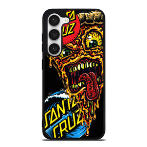 SANTA CRUZ SKATEBOARDS PIZZA Samsung Galaxy S23 Case Cover SANTA CRUZ SKATEBOARDS PIZZA Samsung Galaxy S23 Case Cover