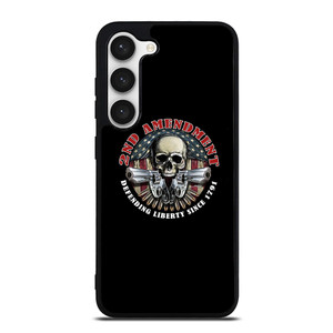 SECOND AMENDMENT AMERICAN GUN Samsung Galaxy S23 Case Cover SECOND AMENDMENT AMERICAN GUN Samsung Galaxy S23 Case Cover