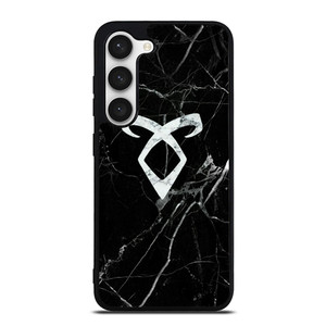 SHADOWHUNTER ANGELIC MARBLE LOGO Samsung Galaxy S23 Case Cover