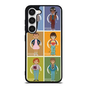 STRANGER THINGS CHARACTERS 3 Samsung Galaxy S23 Case Cover