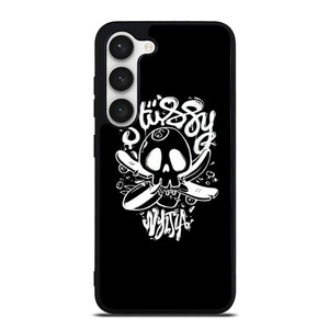STUSSY SKULL LOGO Samsung Galaxy S23 Case Cover