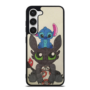 TOOTHLESS AND STITCH Samsung Galaxy S23 Case Cover