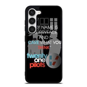 TWENTY ONE PILOTS SHOOT LYRICS Samsung Galaxy S23 Case Cover