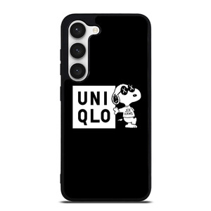 UNIQLO SNOOPY LOGO Samsung Galaxy S23 Case Cover UNIQLO SNOOPY LOGO Samsung Galaxy S23 Case Cover
