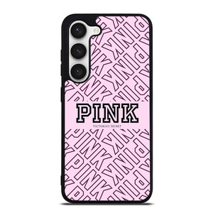 VICTORIA'S SECRET PINK LOGO PATTERN Samsung Galaxy S23 Case Cover