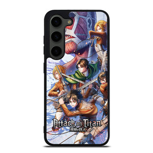 ATTACK ON TITAN CHARACTER 2 Samsung Galaxy S23 Plus Case Cover ATTACK ON TITAN CHARACTER 2 Samsung Galaxy S23 Plus Case Cover