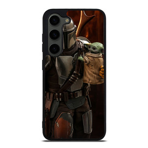 BABY YODA AND THE MANDALORIAN 3 Samsung Galaxy S23 Plus Case Cover